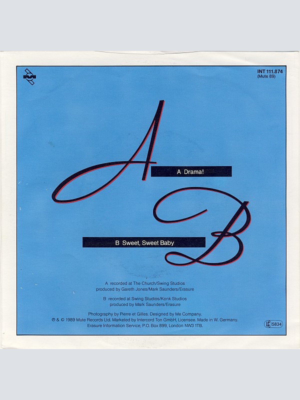 Vinyl / Erasure - Drama!