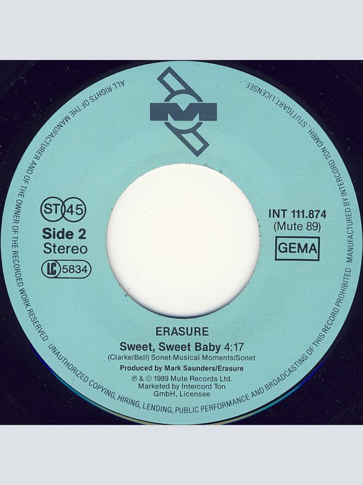 Vinyl / Erasure - Drama!