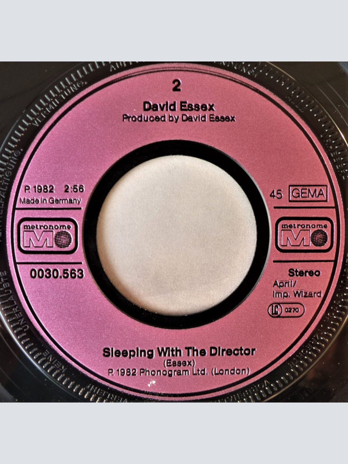 Vinyl / David Essex - Me And My Girl (Night-Clubbing)