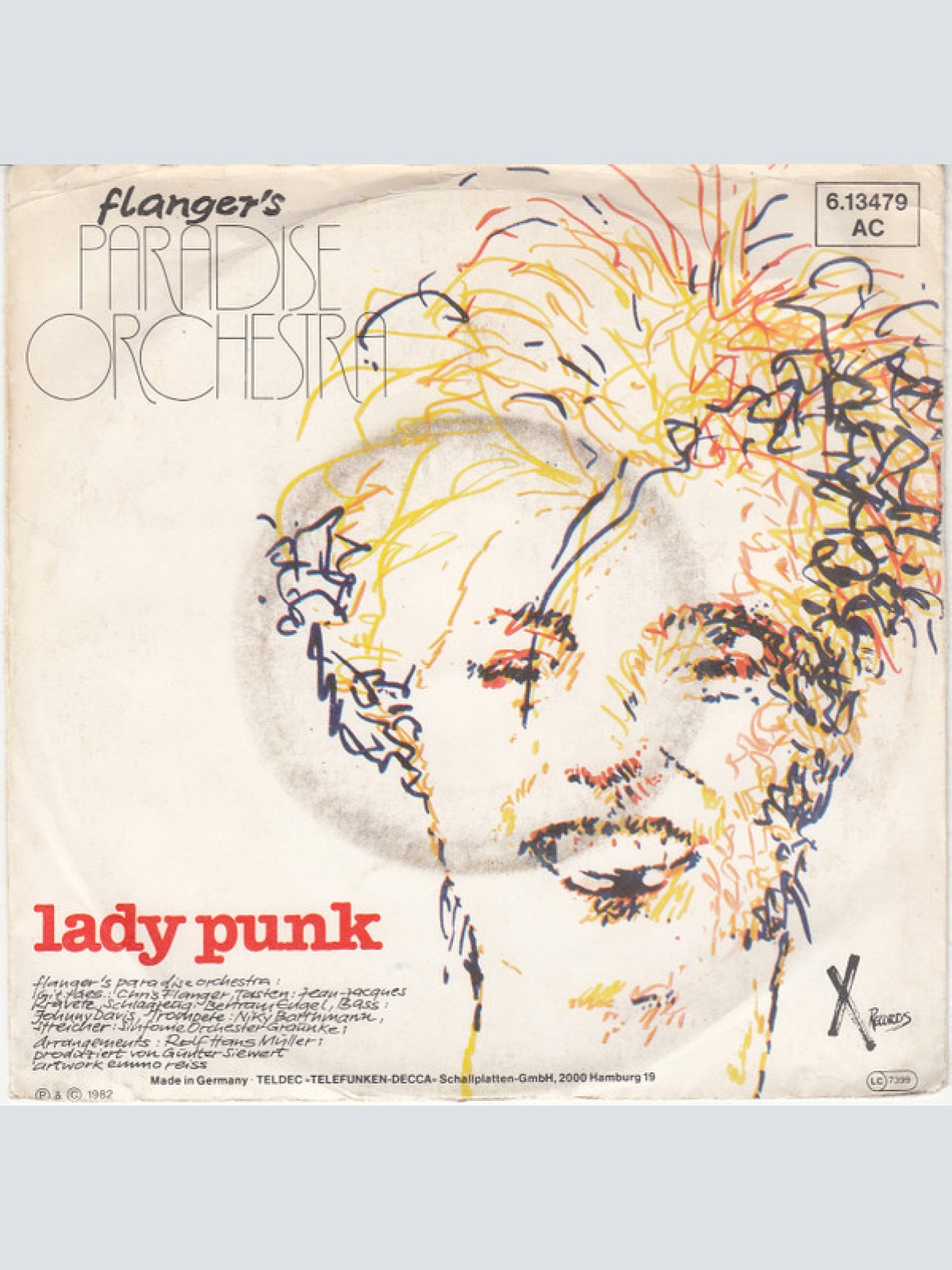 Vinyl / Flanger's Paradise Orchestra - Lady Punk