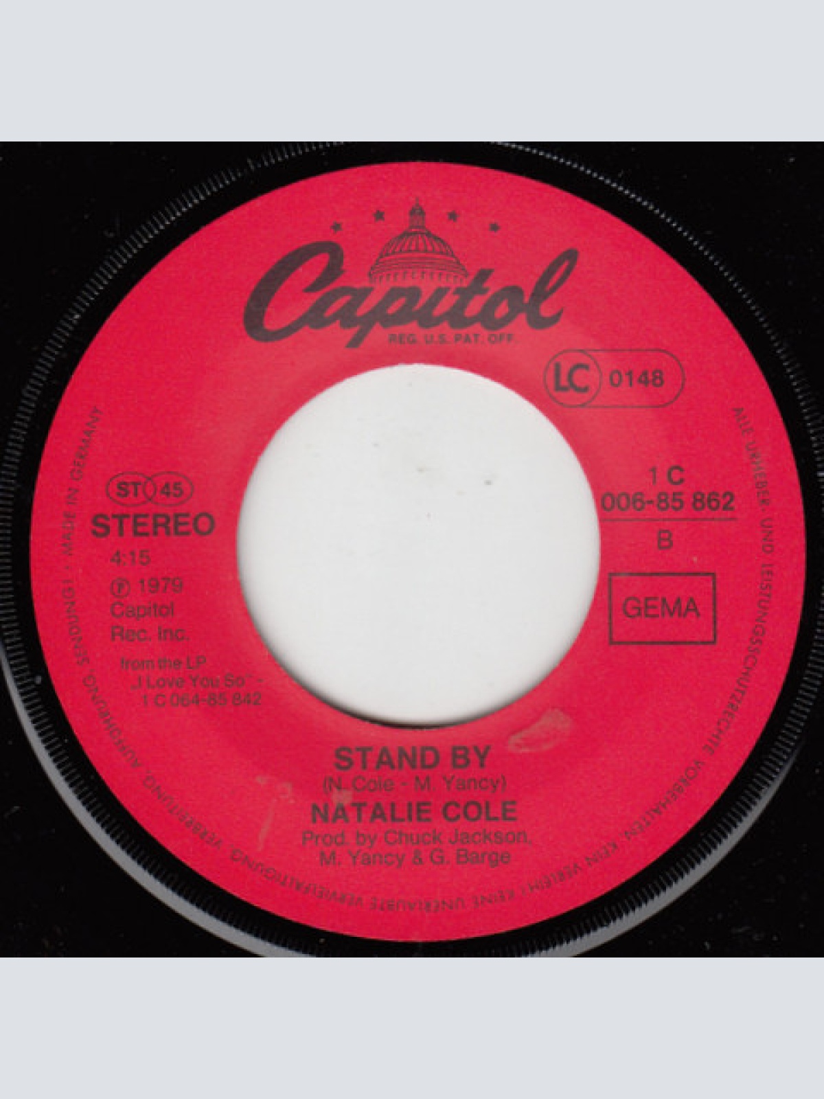 Vinyl / Natalie Cole - I Love You So