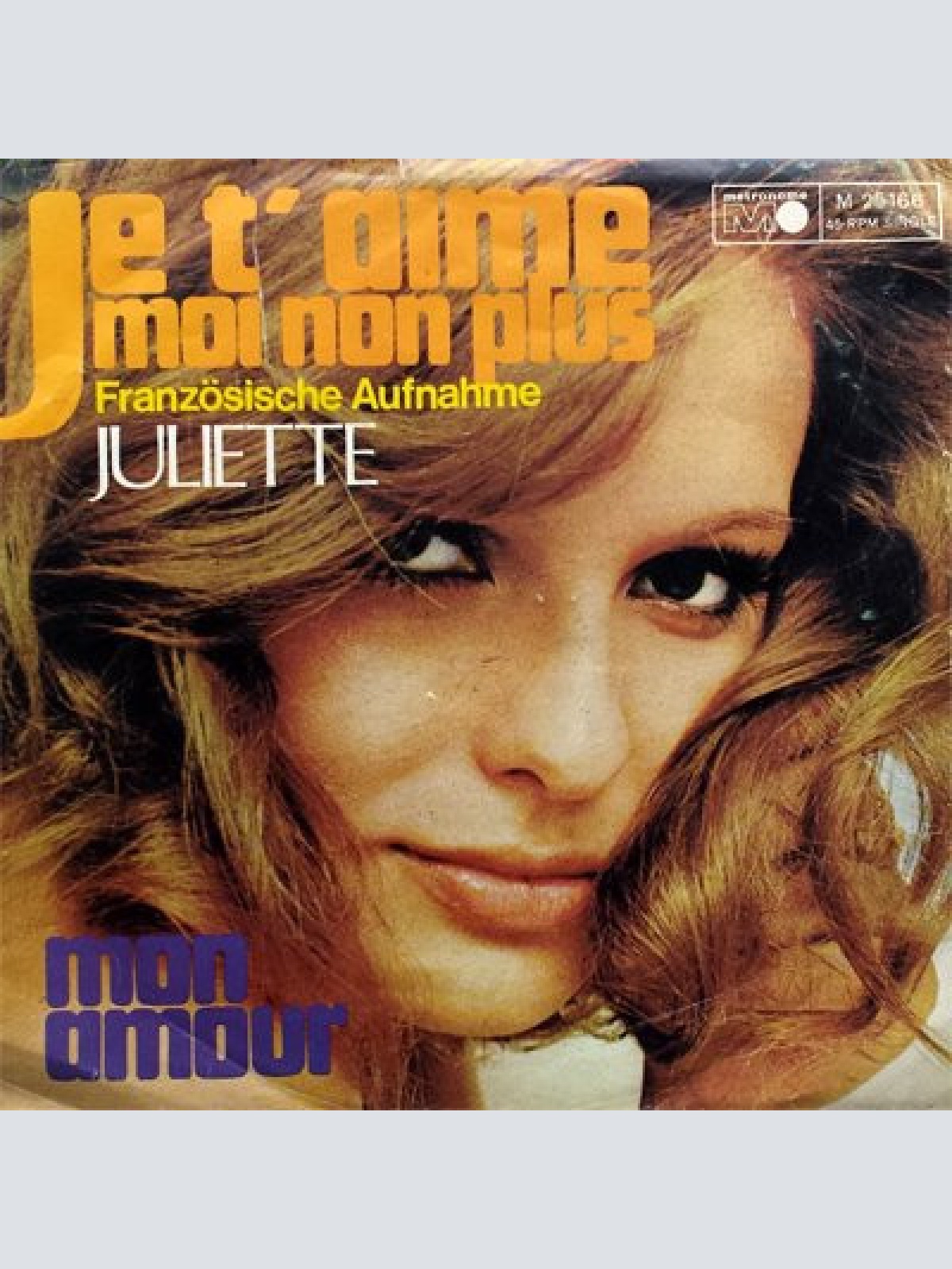 Vinyl / Juliette (8) - Je T'Aime Moi Non Plus / Mon Amour