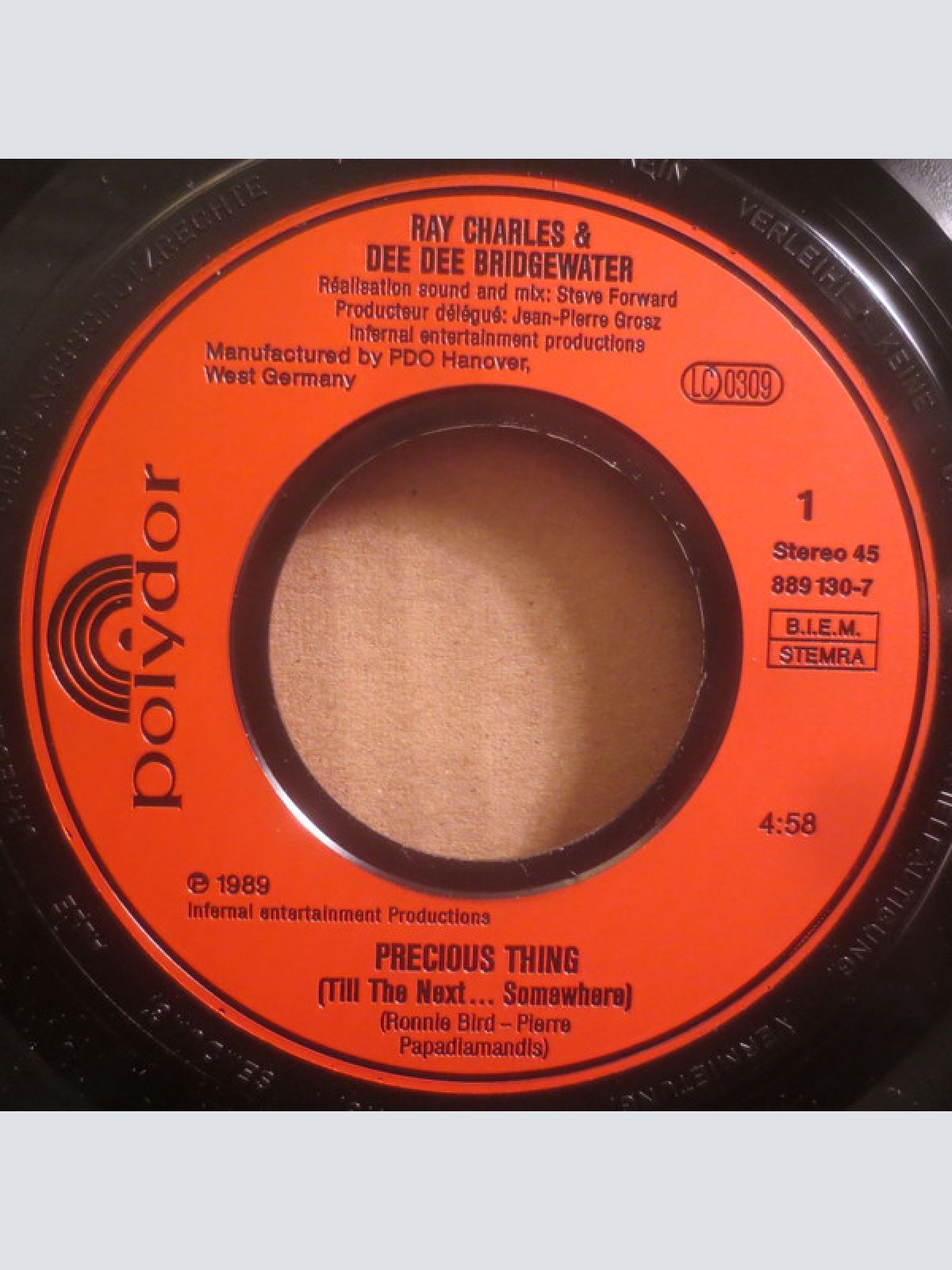 Vinyl / Ray Charles & Dee Dee Bridgewater - Precious Thing