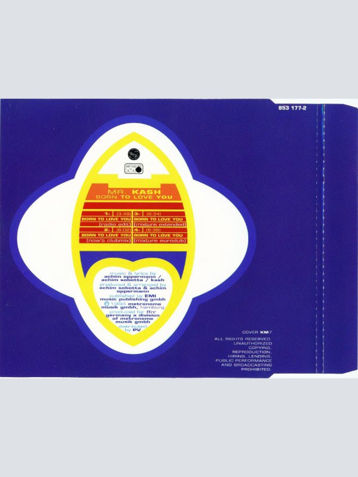 CD / Mr. Kash* - Born To Love You