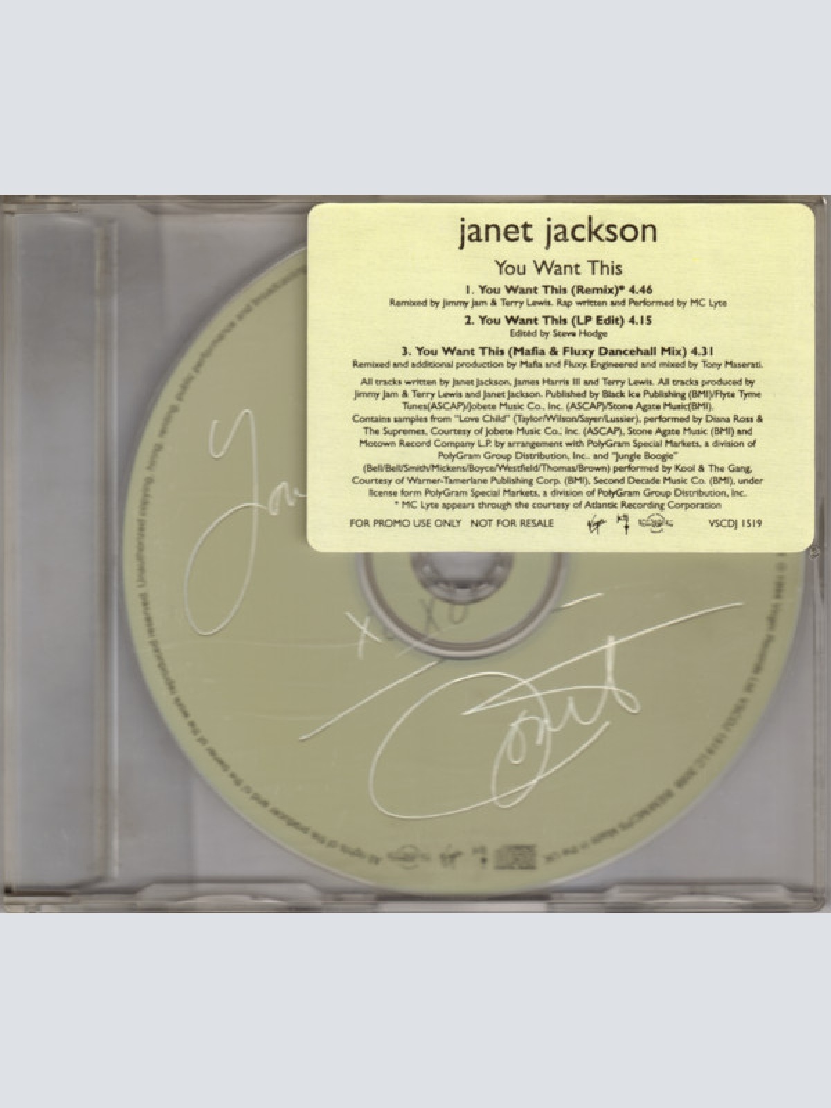 CD / Janet Jackson - You Want This