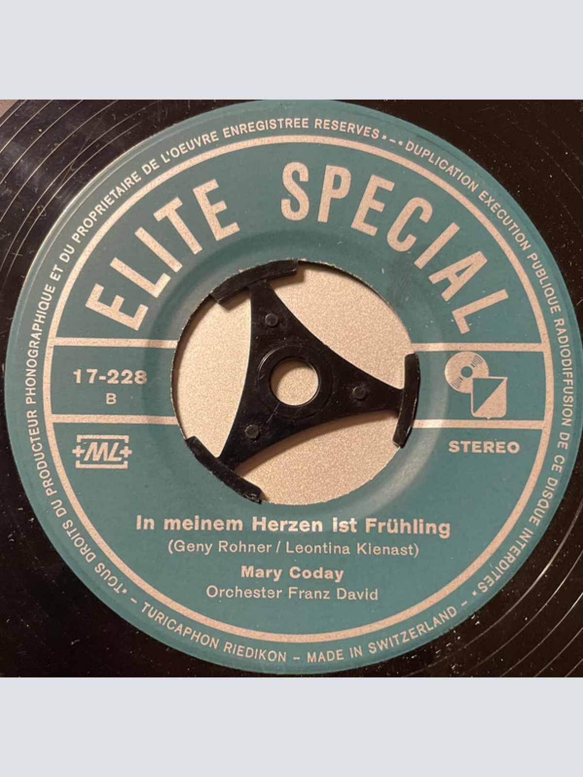 Vinyl / Mary Coday - Märchen Der Liebe / In Meinem Herzen Ist Frühling