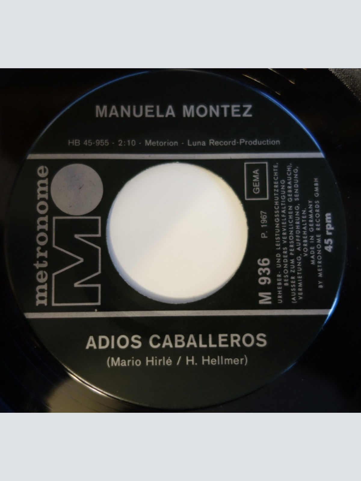 Vinyl / Manuela Montez - Aus Ist Der Traum