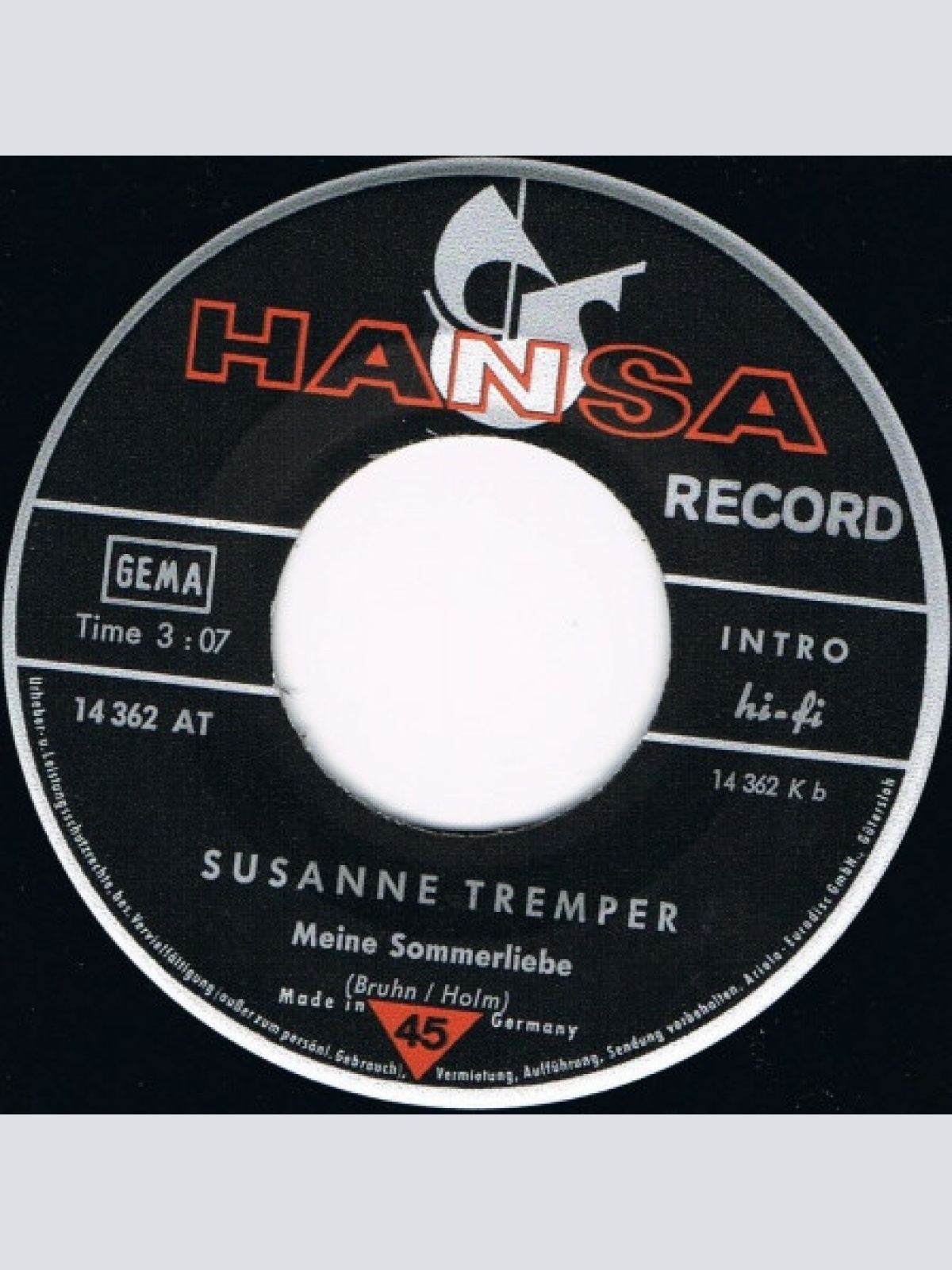 Vinyl / Susanne Tremper - Es Gibt Nur Eine Wahre Liebe