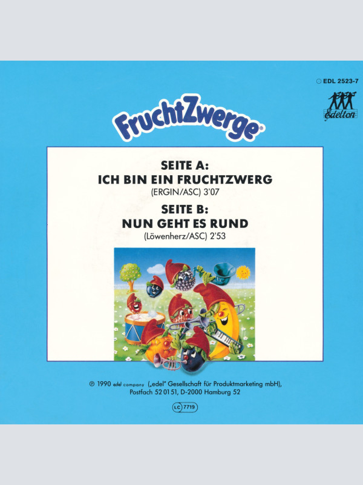 Vinyl / Fruchtzwerge - Ich Bin Ein Fruchtzwerg