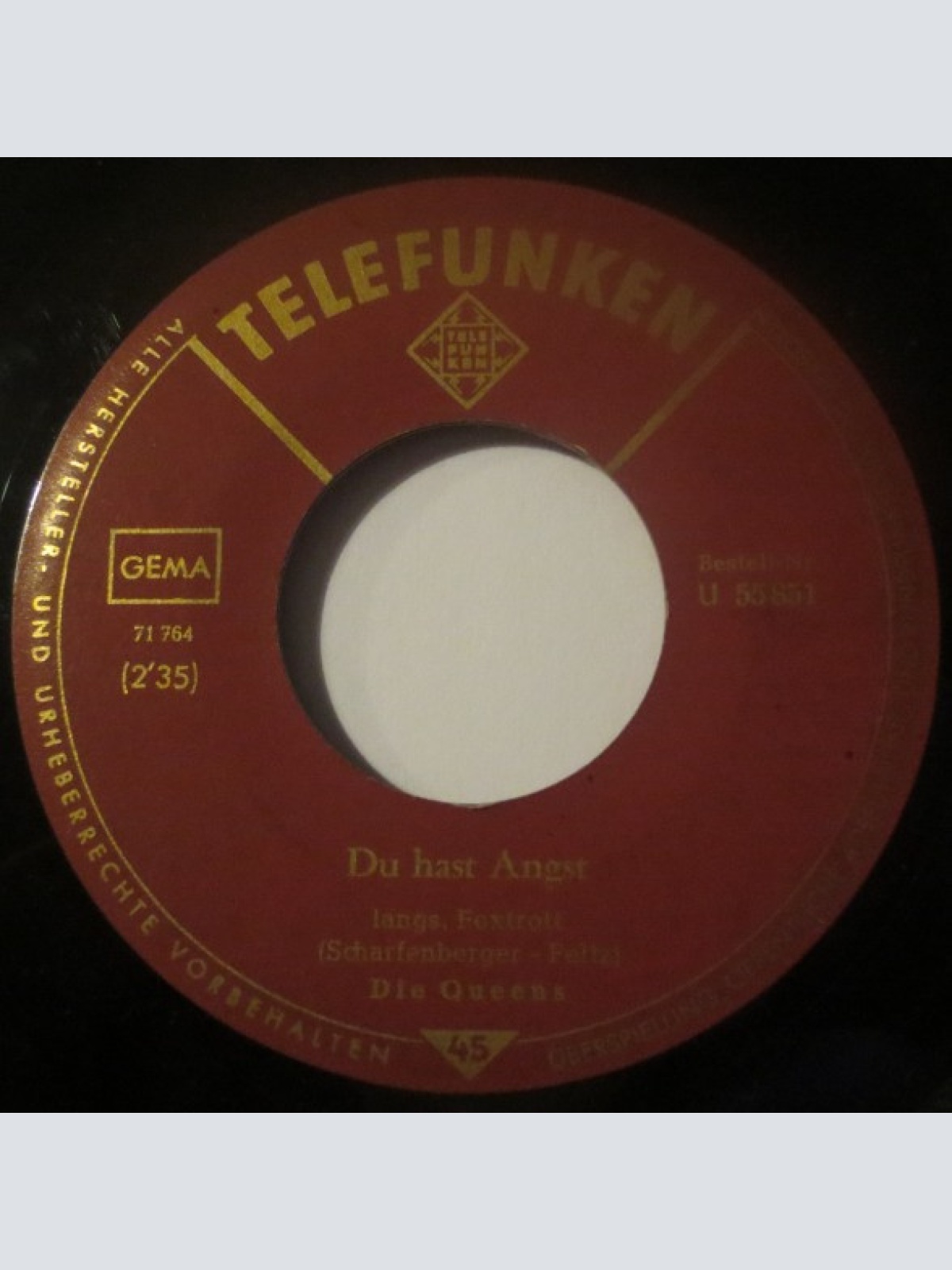 Vinyl / Die Queens - Jim Boy / Du Hast Angst