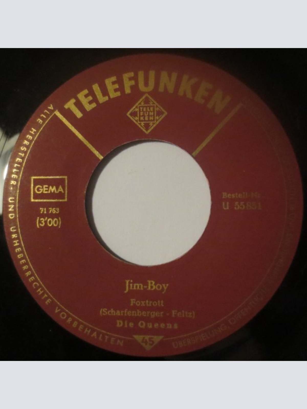 Vinyl / Die Queens - Jim Boy / Du Hast Angst