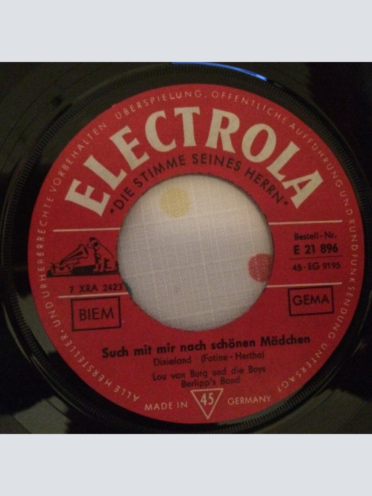 Vinyl / Lou Van Burg Und Die Boys*, Berlipp's Band - Such Mit Mir Nach Schönen Mädchen