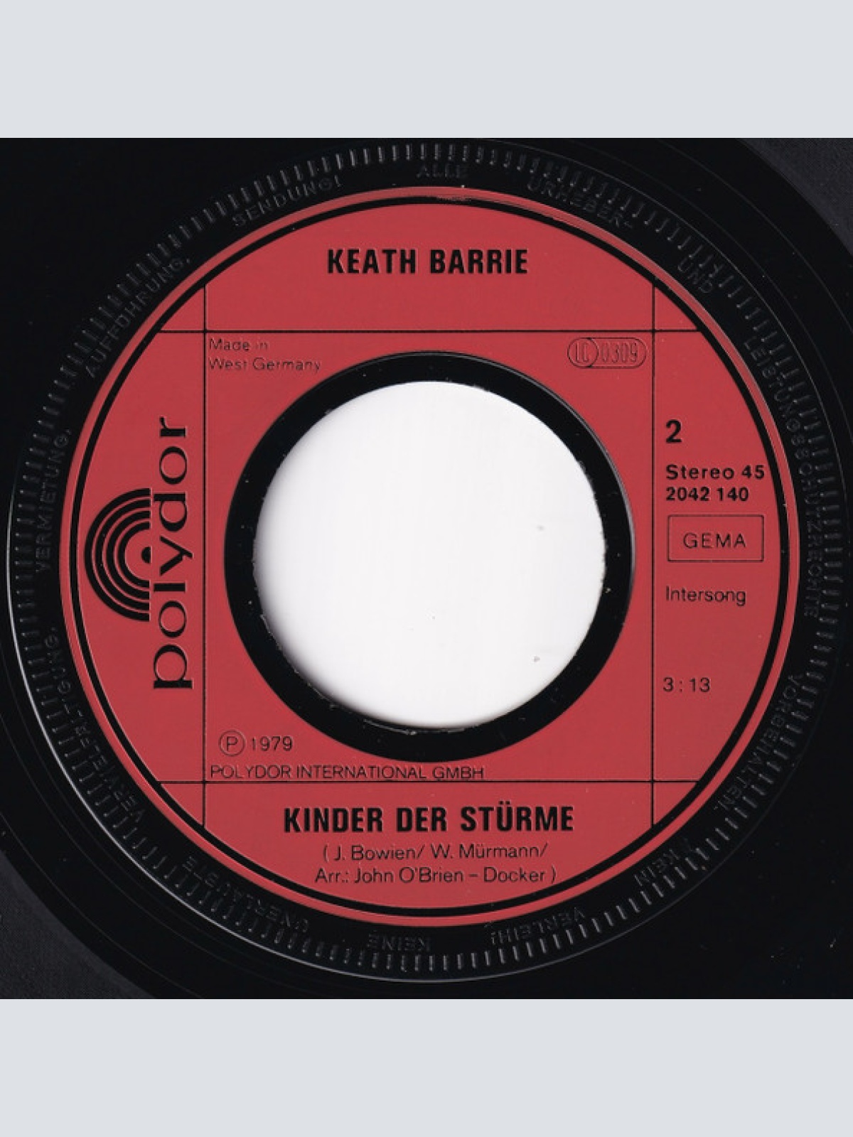 Vinyl / Keath Barrie - Sommerwein (Summerwine)