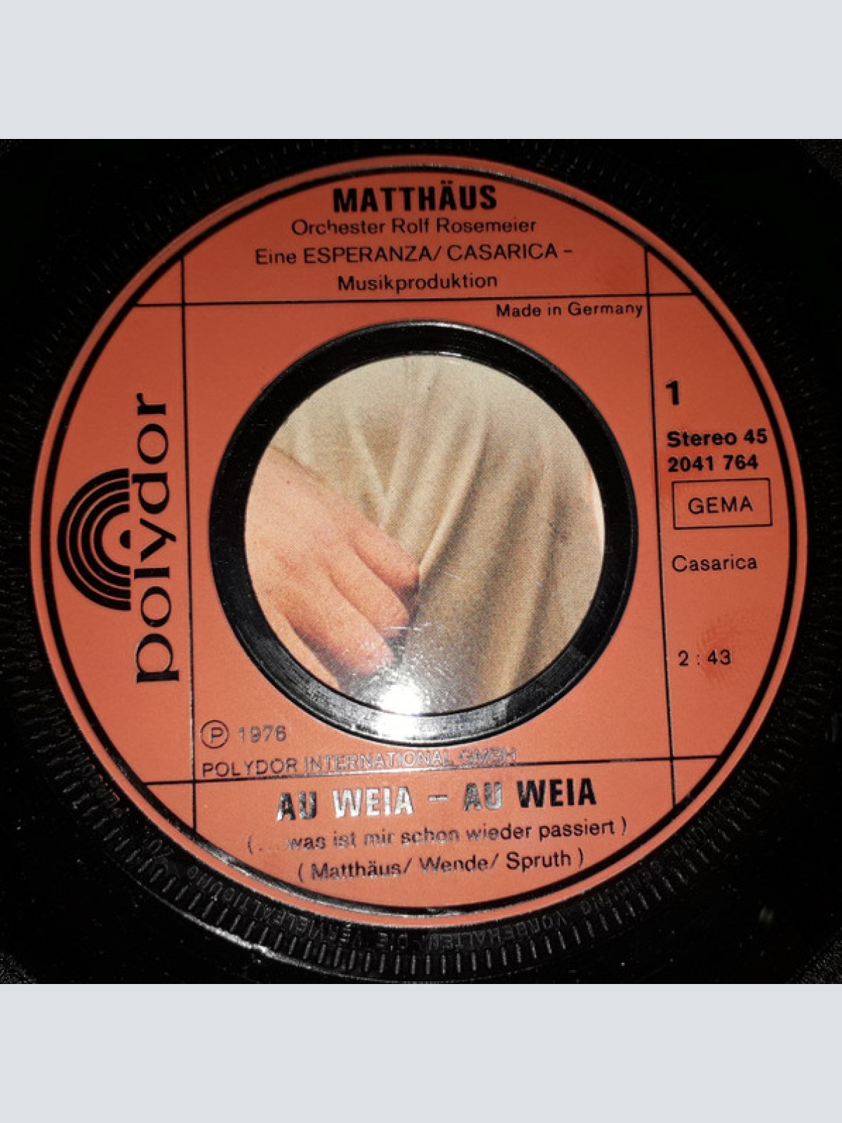 Vinyl / Matthäus - Au Weia-Au Weia
