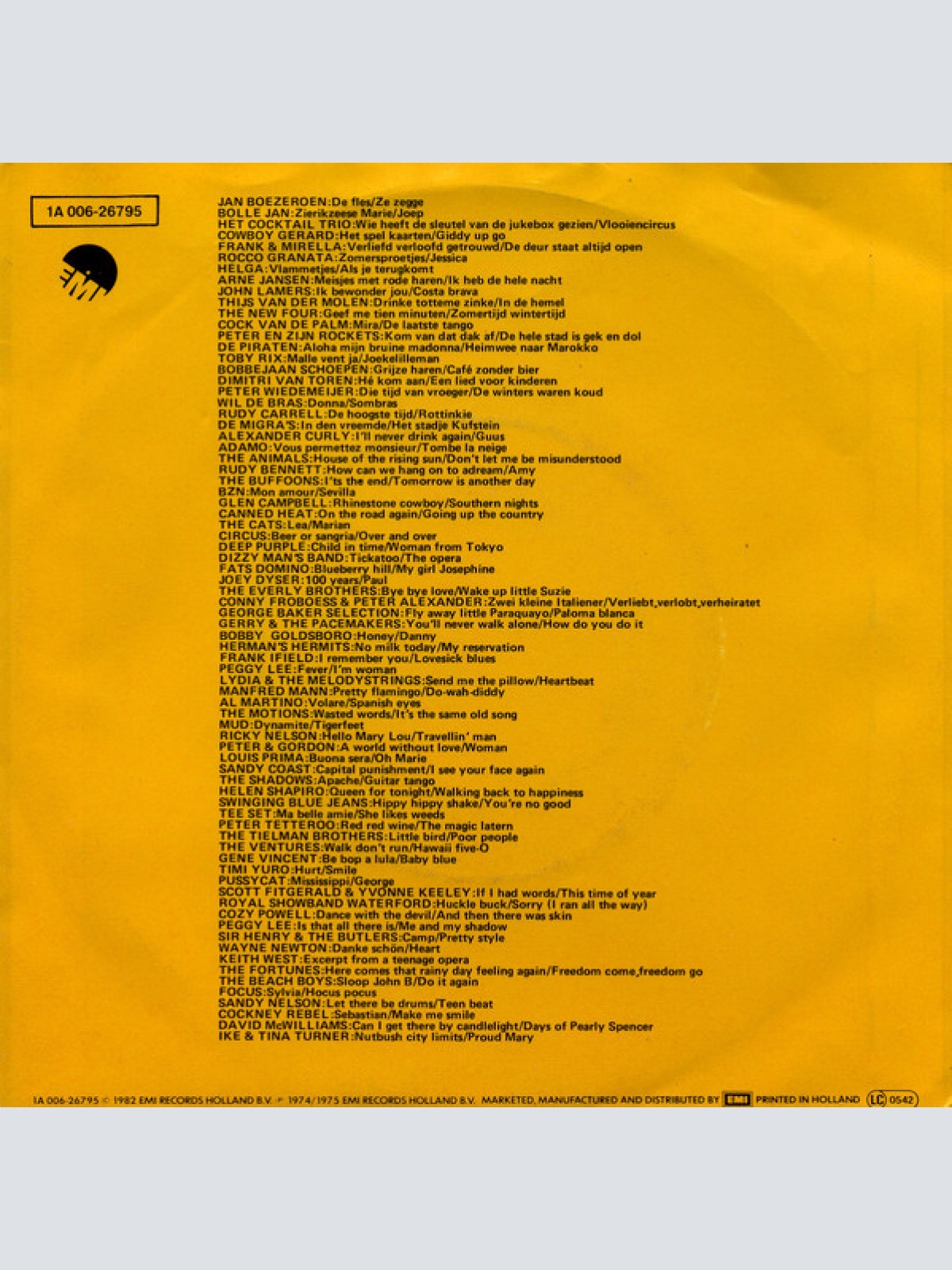 Vinyl / Imca Marina - Viva España / Vino (Waar Blijft De Wijn)