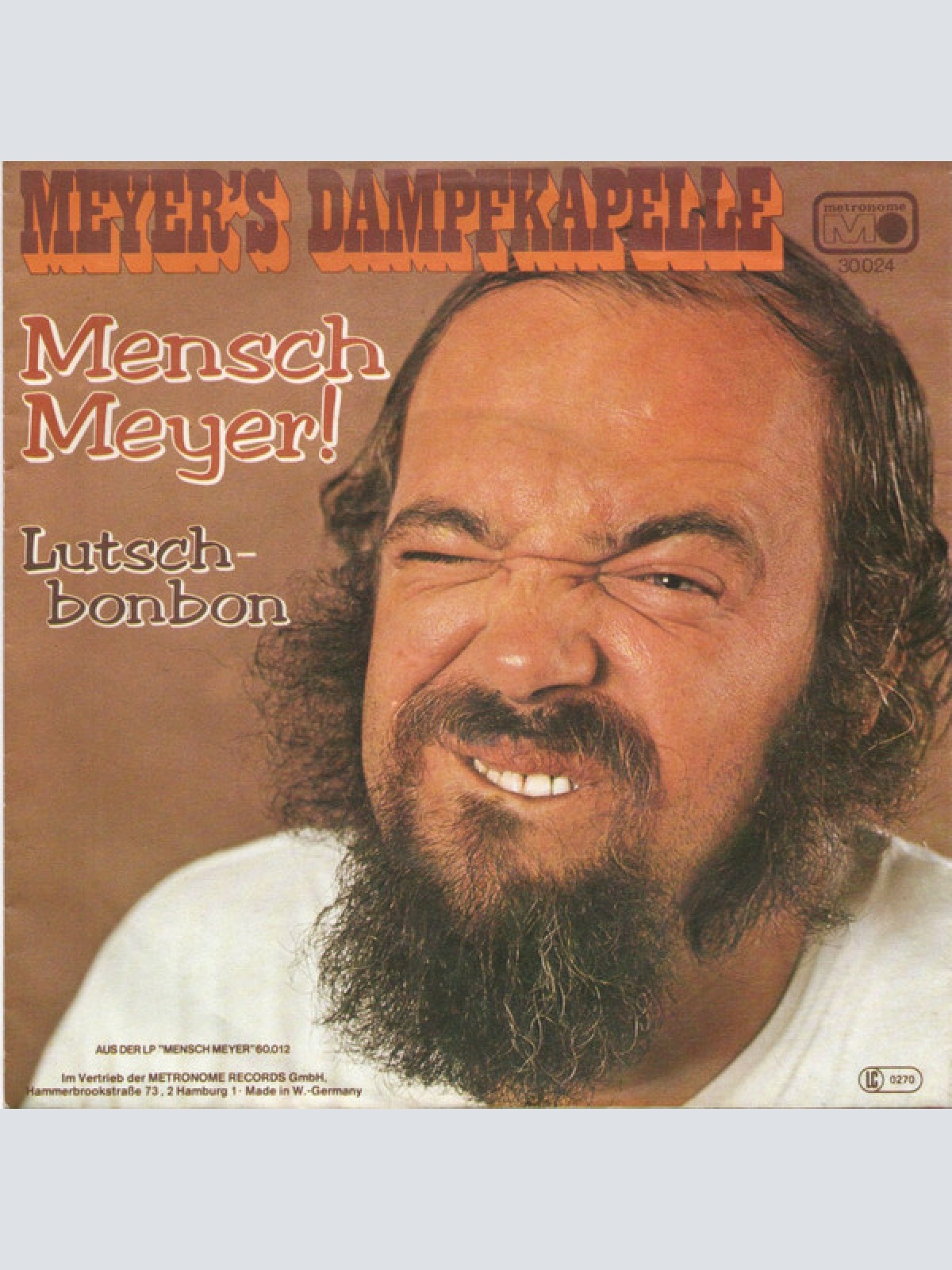 Vinyl / Meyer's Dampfkapelle - Mensch Meyer
