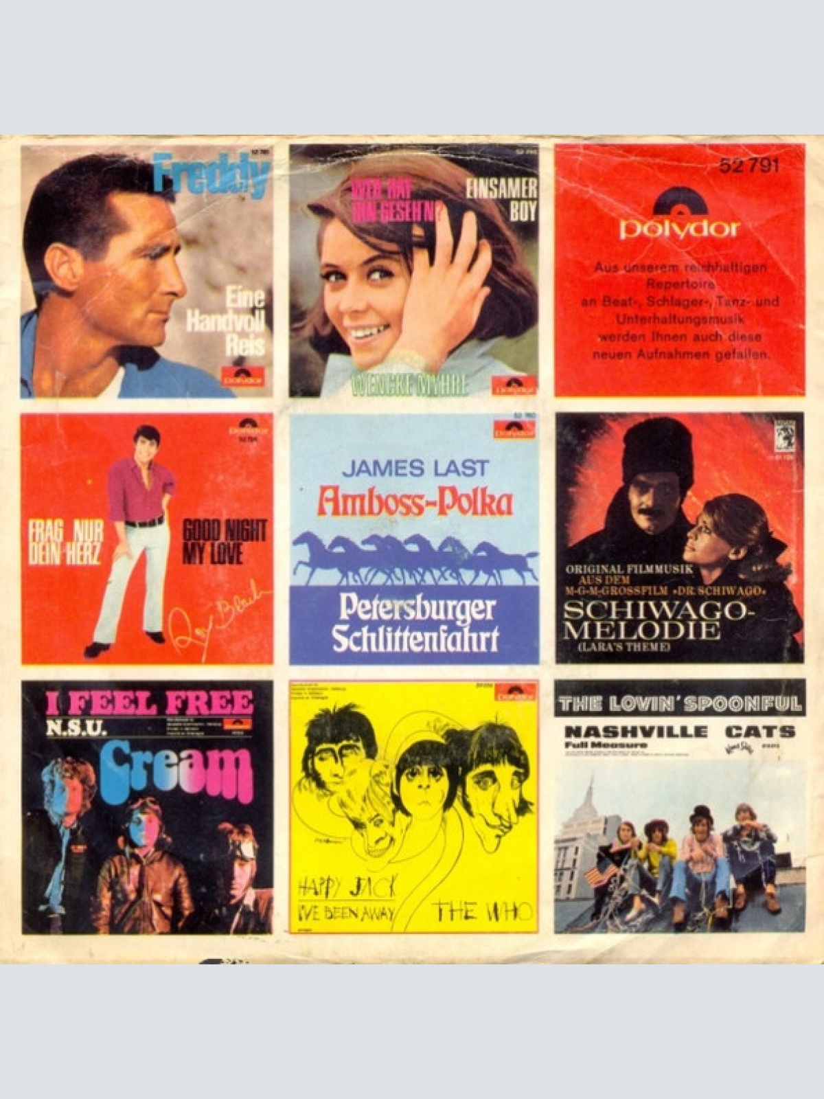 Vinyl / Patrick West - Si-Si-Si-Silly / Eine Welt Ohne Liebe