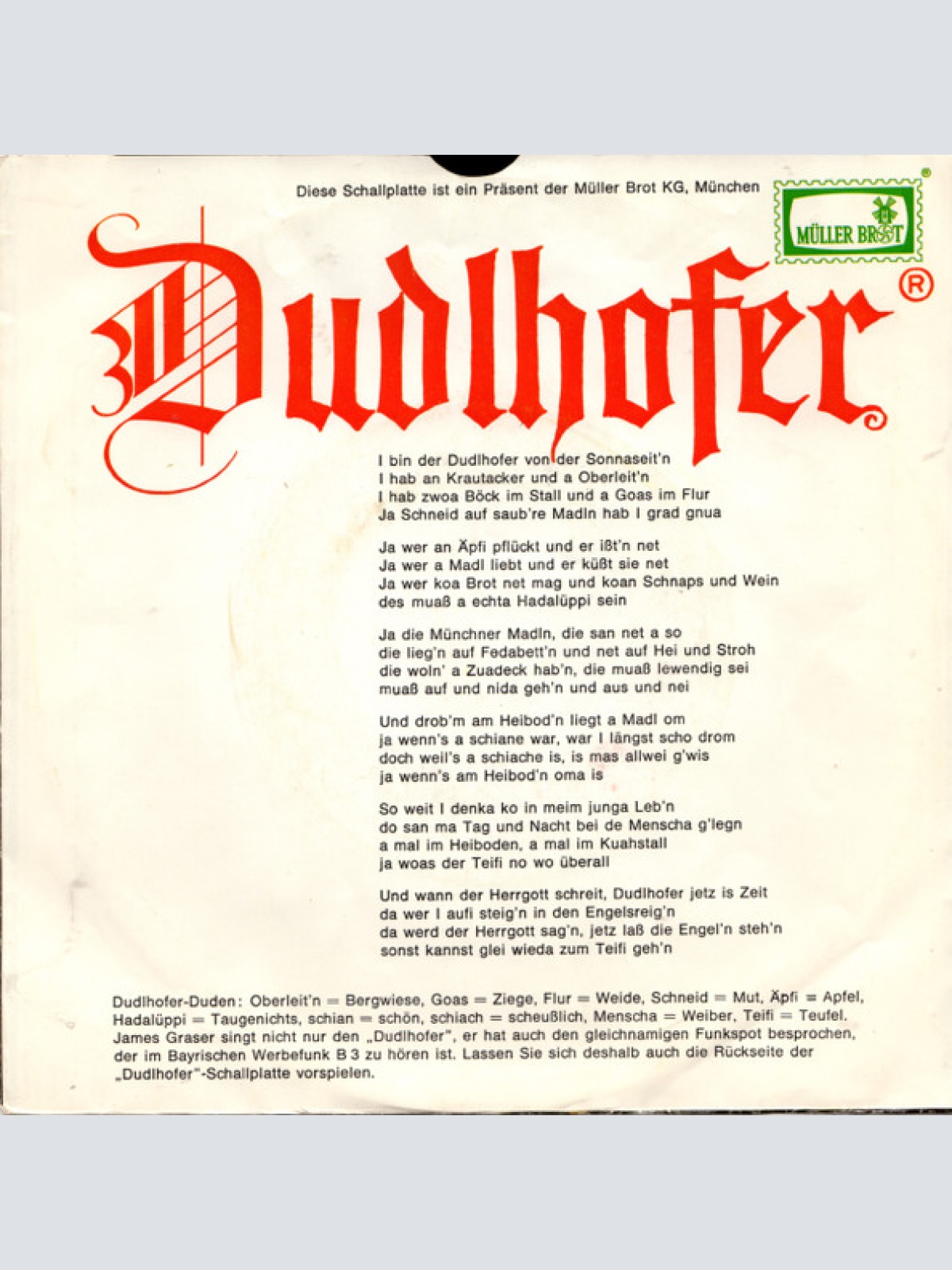 Vinyl / Various - Dudlhofer®