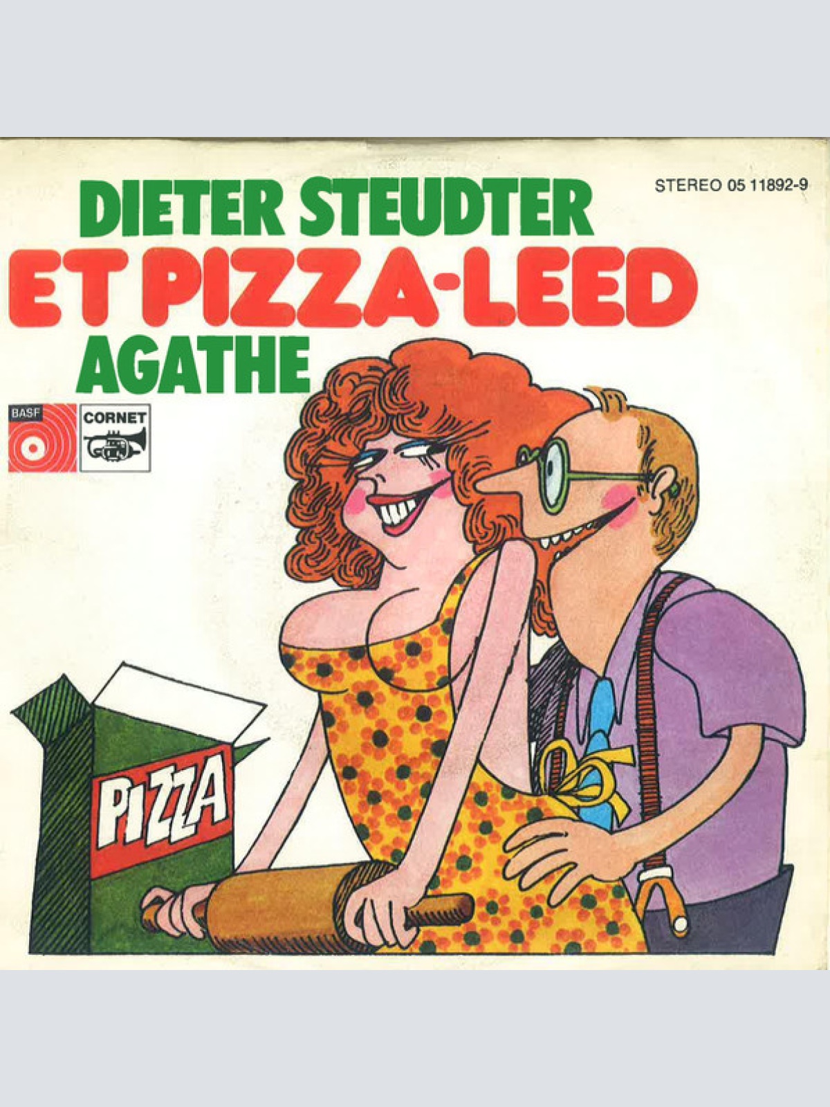 Vinyl / Dieter Steudter - Et Pizza-Leed