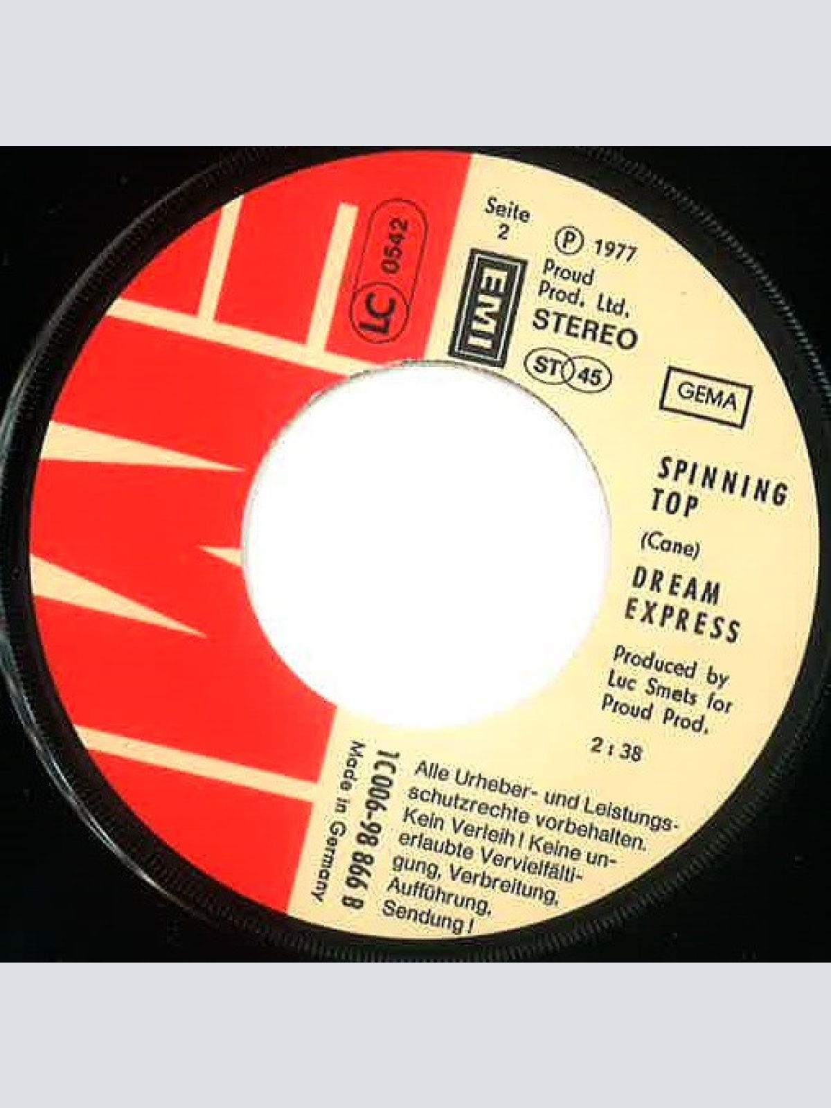 Vinyl / Dream Express - A Million In 1, 2, 3