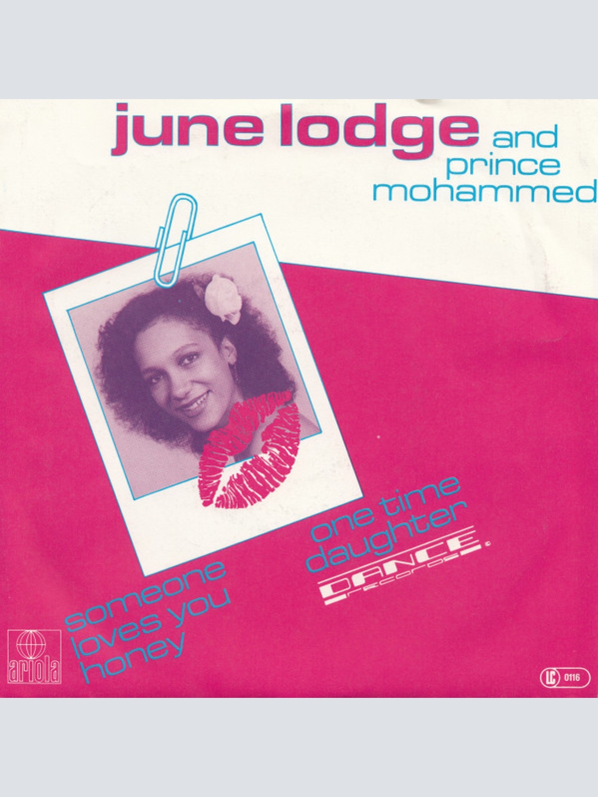 Vinyl / June Lodge And Prince Mohammed - Someone Loves You Honey - One Time Daughter
