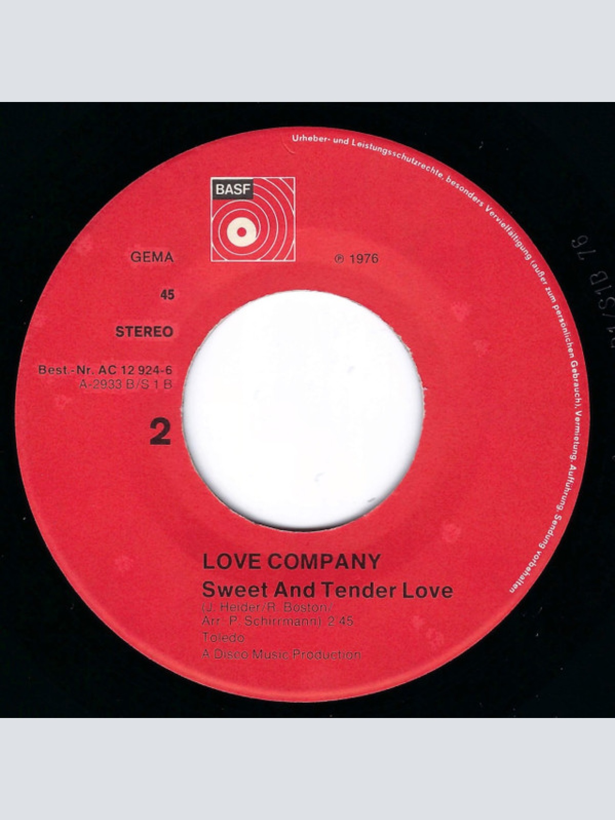Vinyl / Love Company - Love Love Love