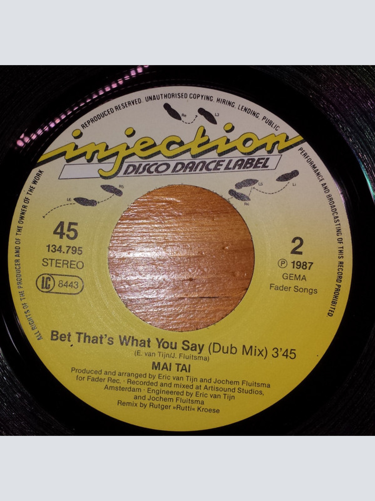 Vinyl / Mai Tai - Bet That's What You Say