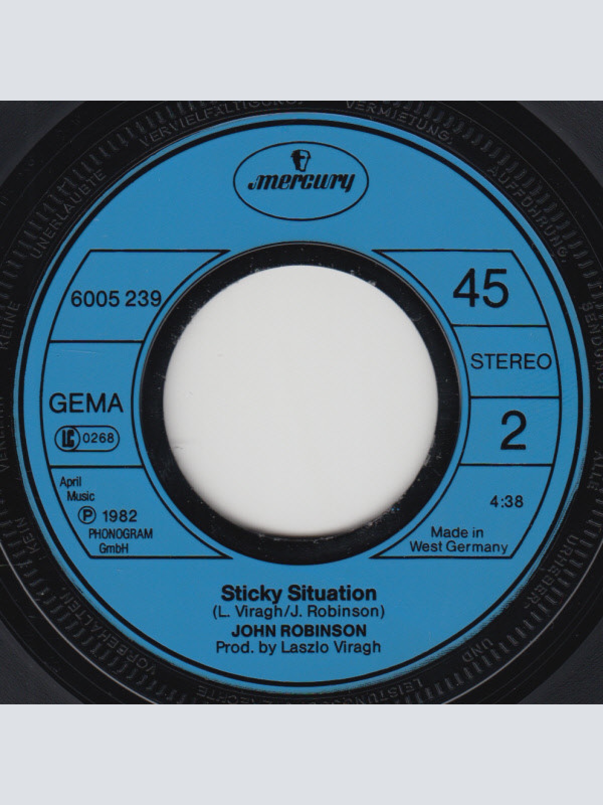 Vinyl / John Robinson (22) - My Modulator