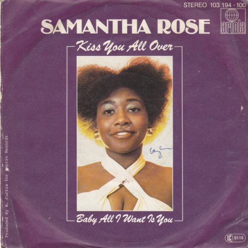 Vinyl / Samantha Rose - Kiss You All Over