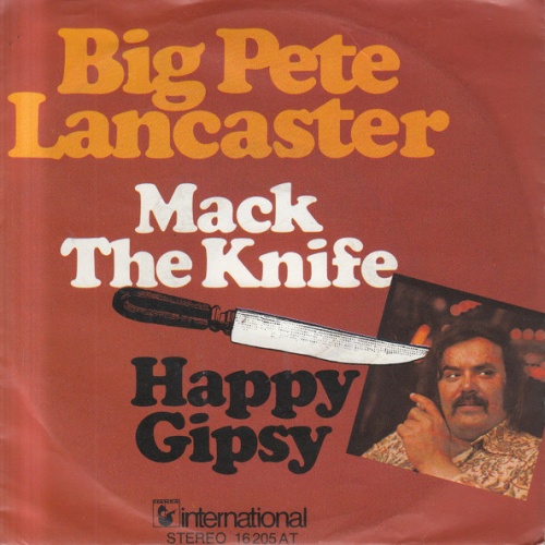 Vinyl / Big Pete Lancaster - Mack The Knife / Happy Gipsy