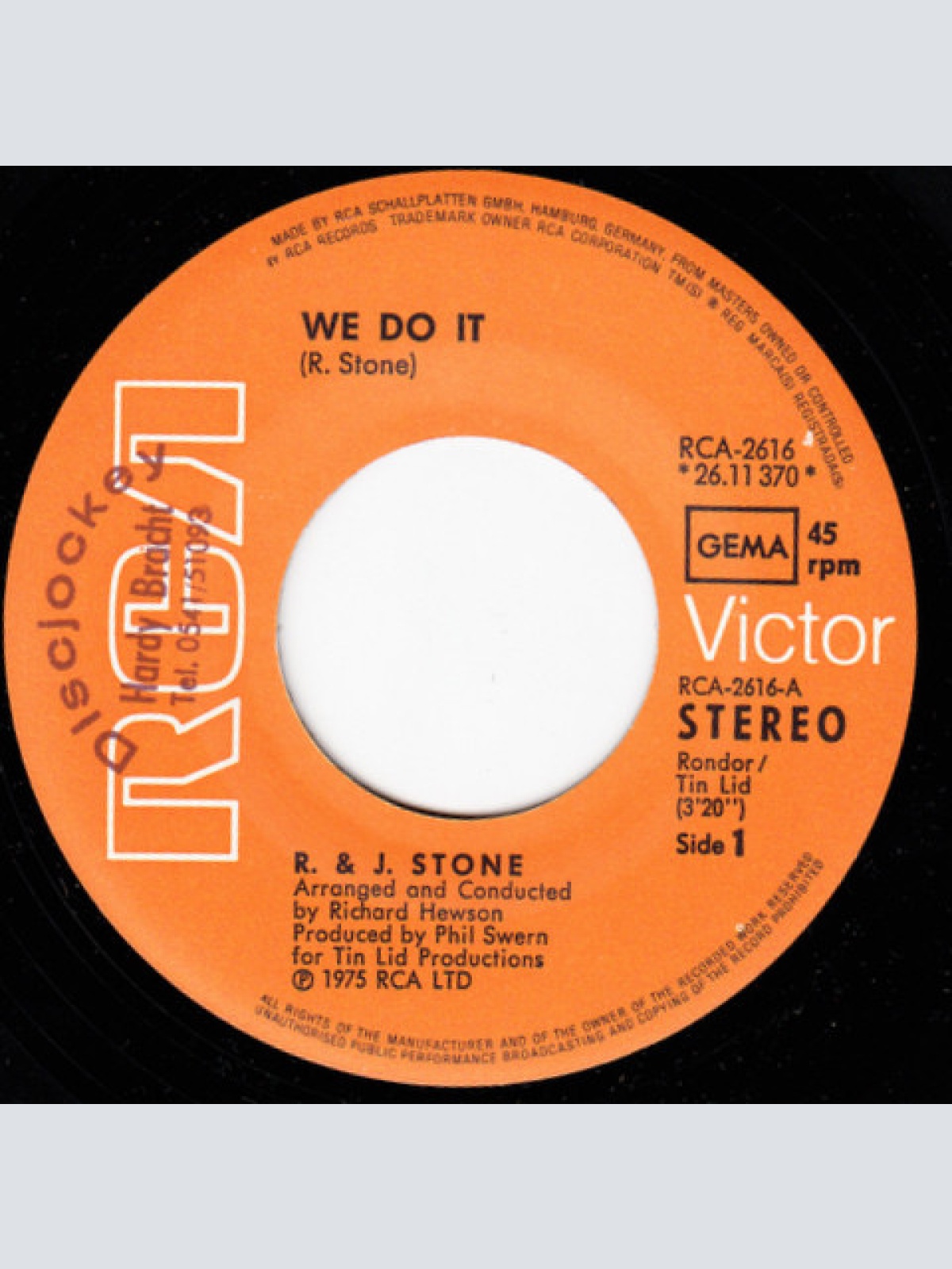Vinyl / R. & J. Stone* - We Do It