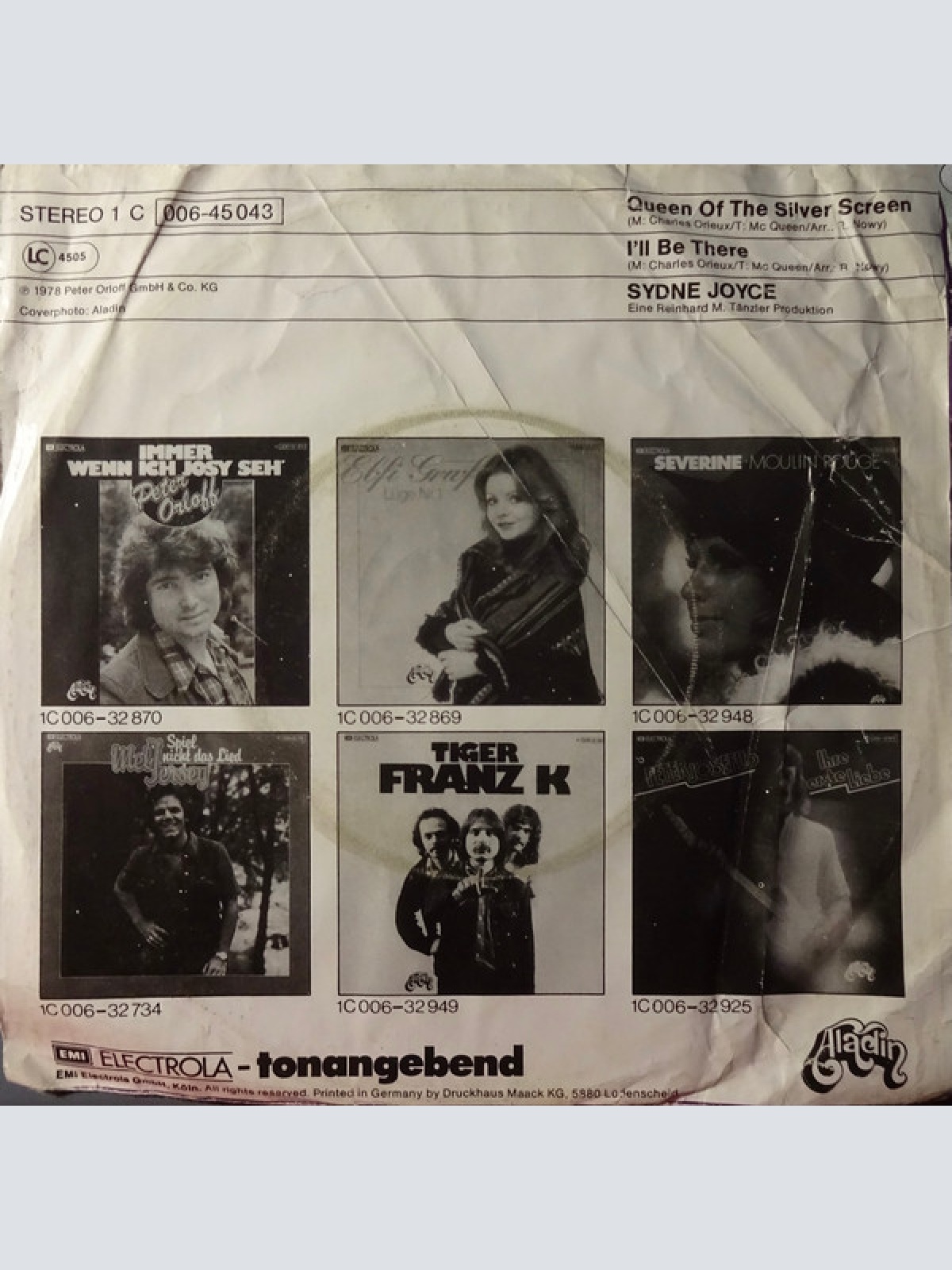 Vinyl / Sydne Joyce - Queen Of The Silver Screen