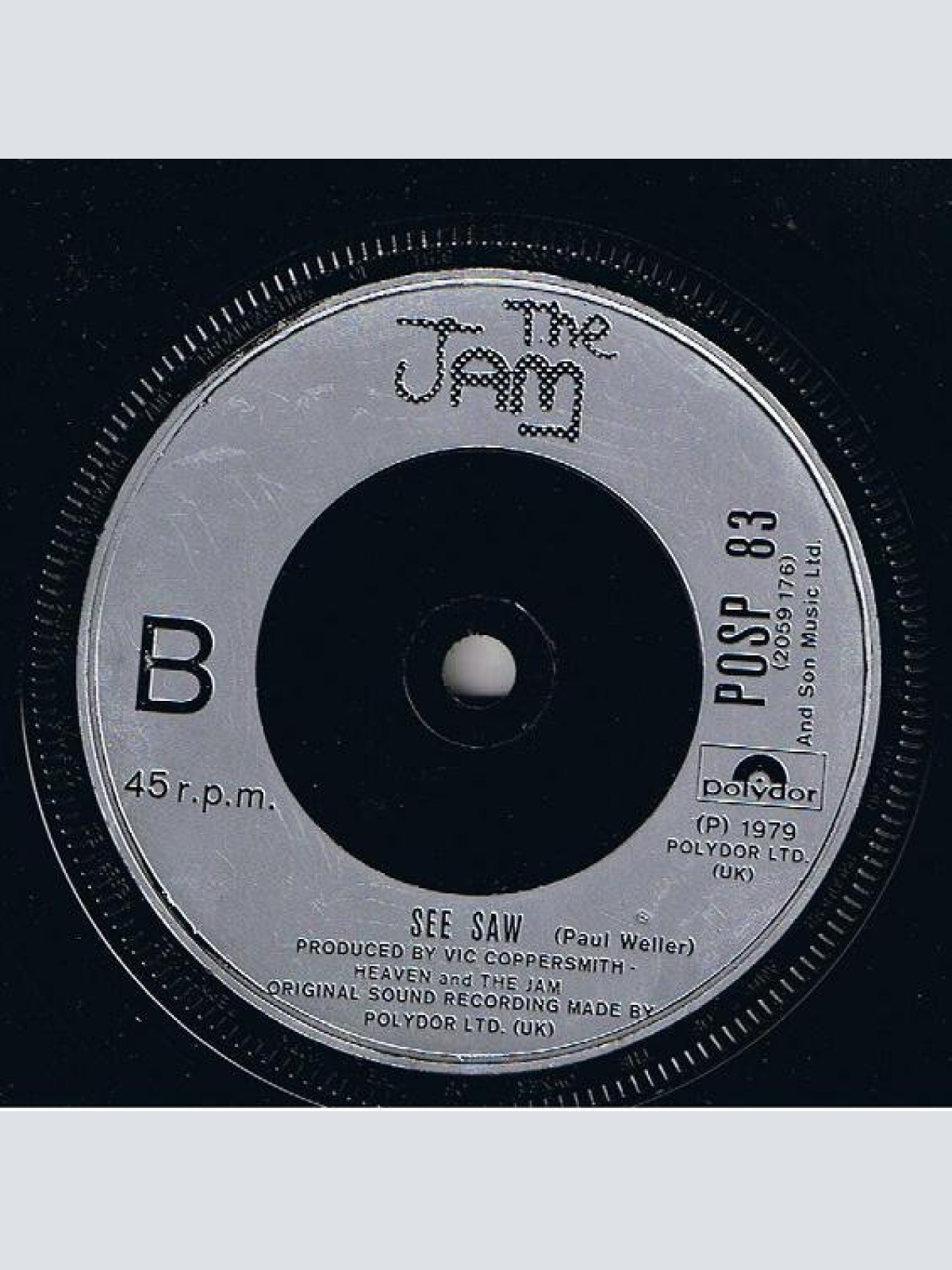 Vinyl / The Jam - The Eton Rifles