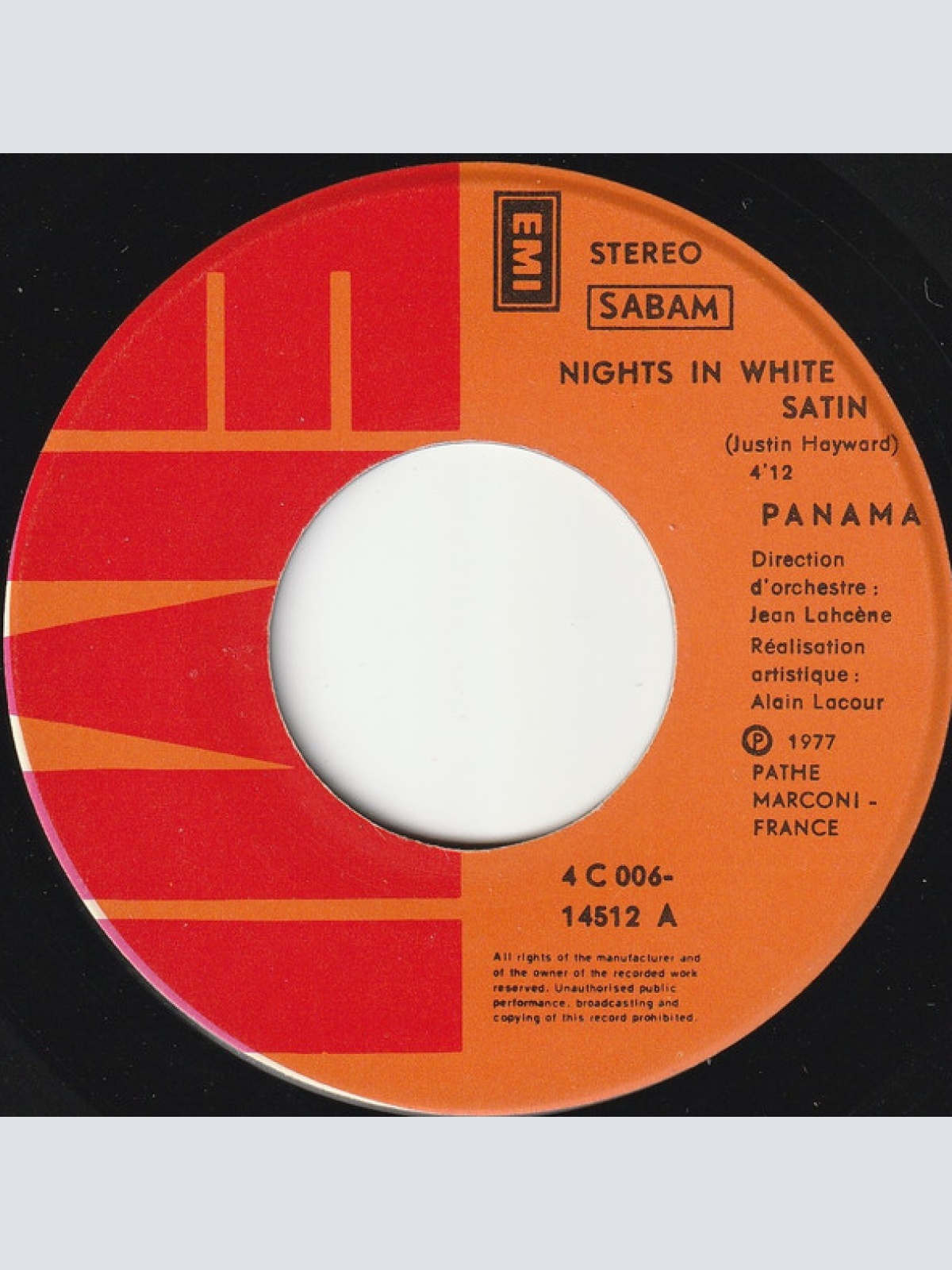 Vinyl / Panama (4) - Nights In White Satin