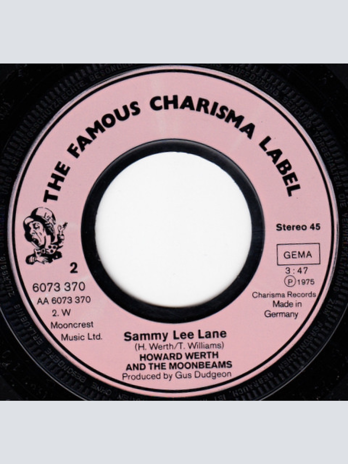 Vinyl / Howard Werth & The Moonbeams - Midnight Flyer