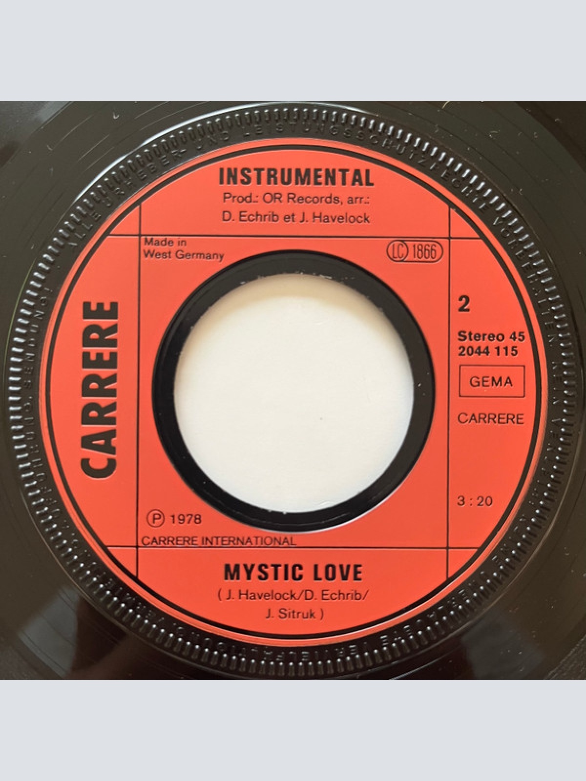 Vinyl / Julie Sitruk - Un Païs Tropical / Mystic Love