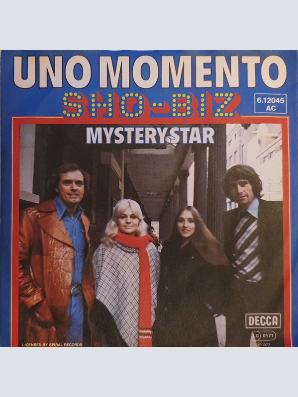 Vinyl / Sho-Biz - Uno Momento