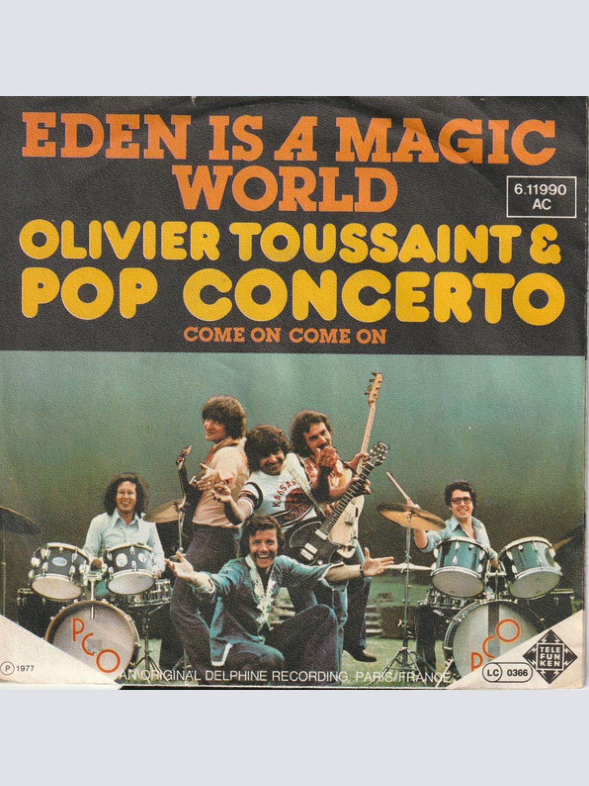 Vinyl / Olivier Toussaint & Pop Concerto* - Eden Is A Magic World