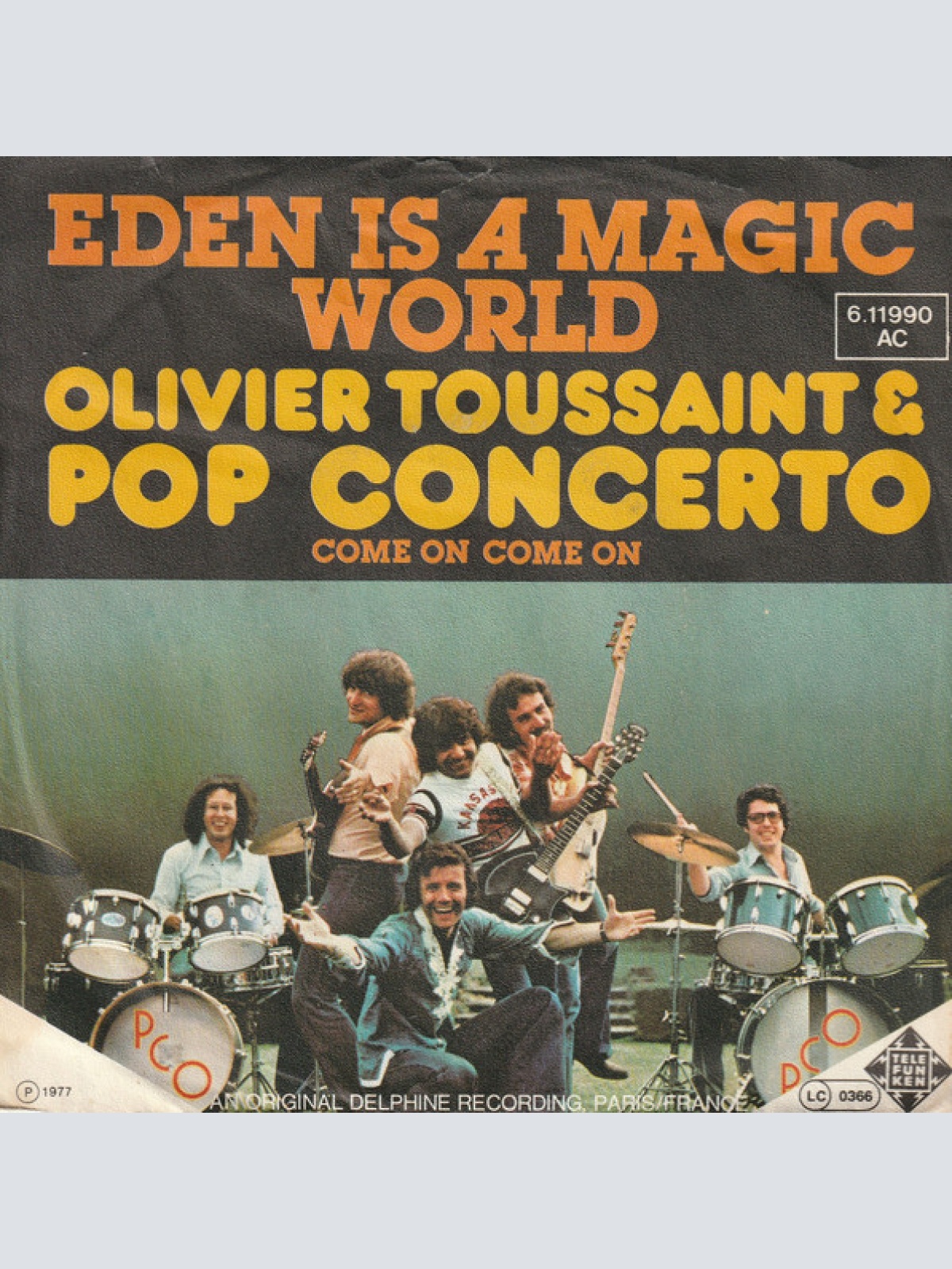 Vinyl / Olivier Toussaint & Pop Concerto* - Eden Is A Magic World