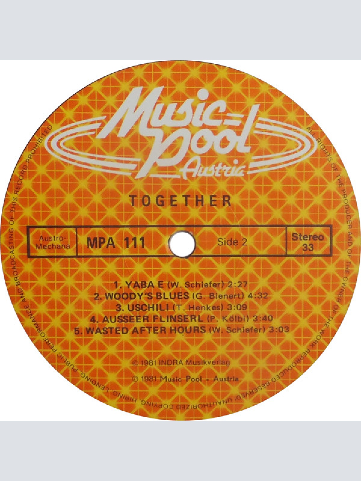 Vinyl / Together (22) - Jazz Latin & Swing