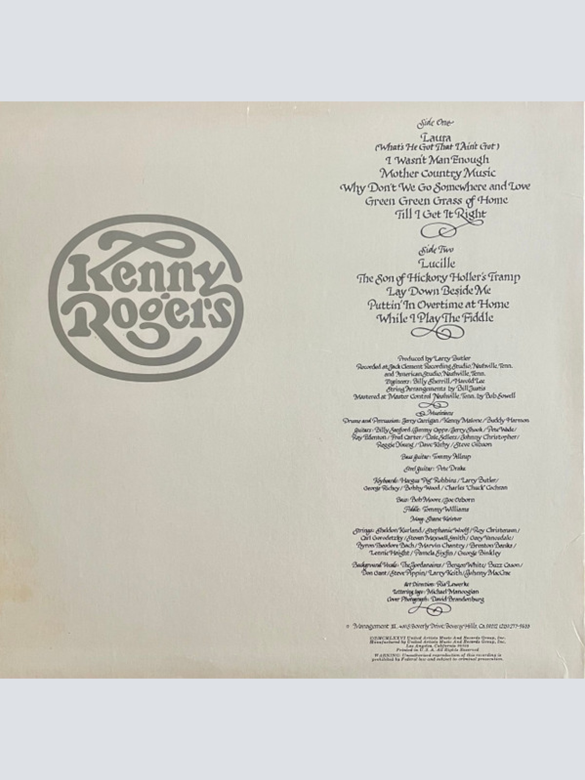 Vinyl / Kenny Rogers - Kenny Rogers