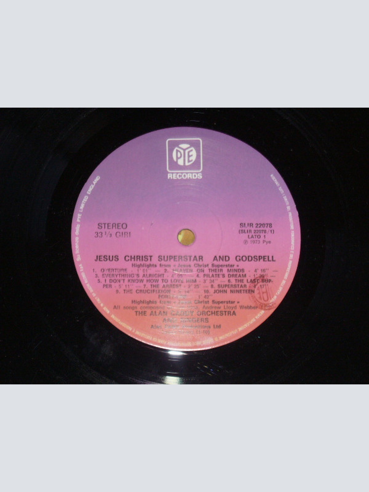 Vinyl / Various - Golden Hour Presents Jesus Christ Superstar And Godspell