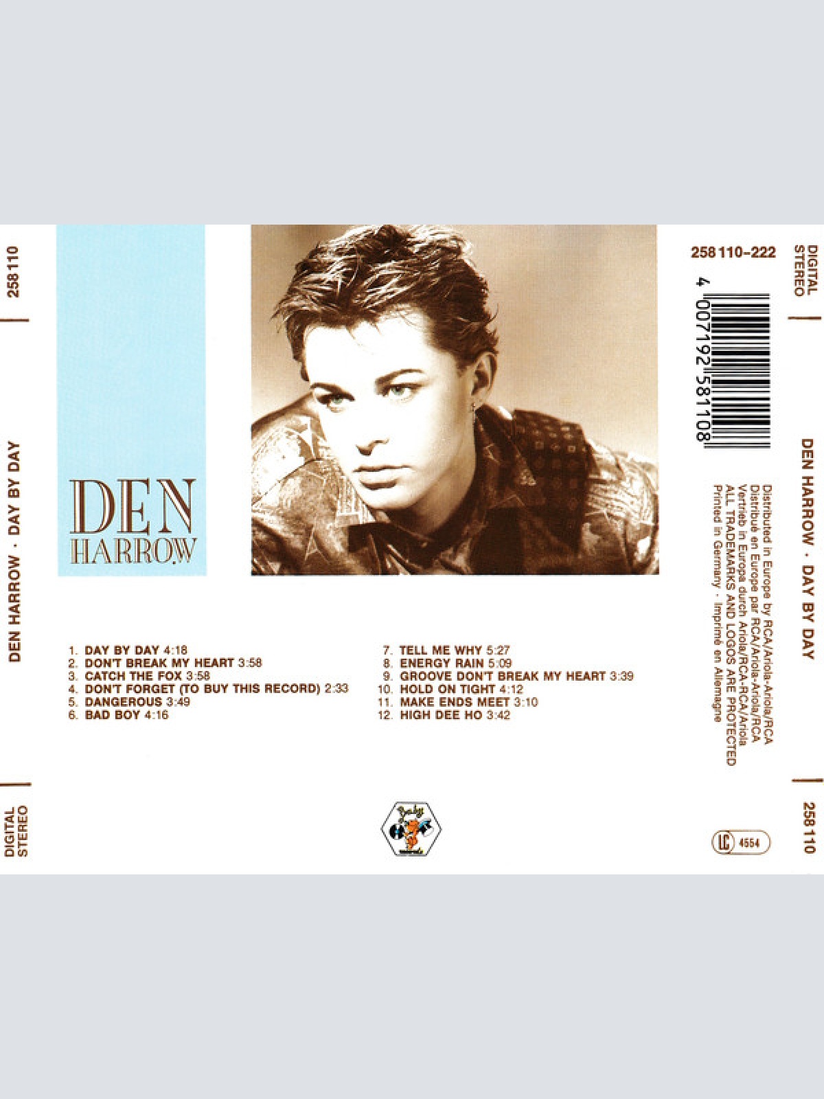 CD / Den Harrow - Day By Day