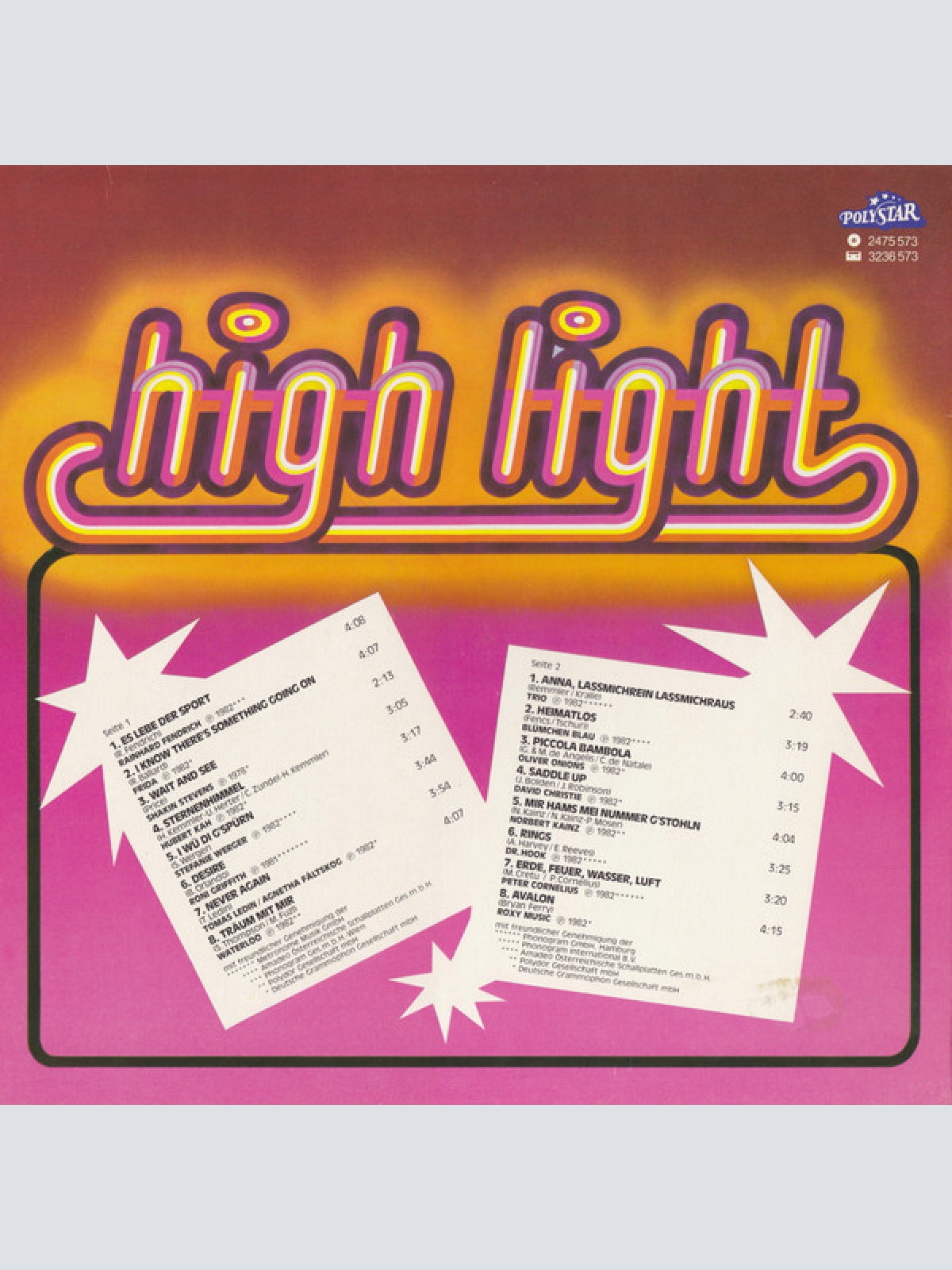 Vinyl / Various - Highlight