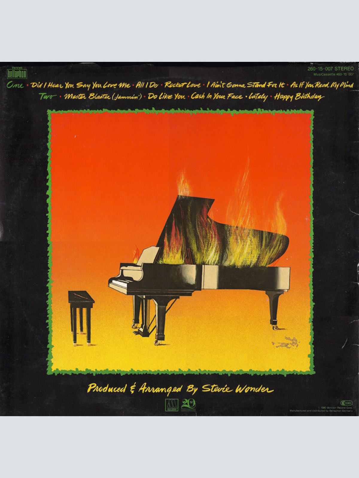 Vinyl / Stevie Wonder - Hotter Than July