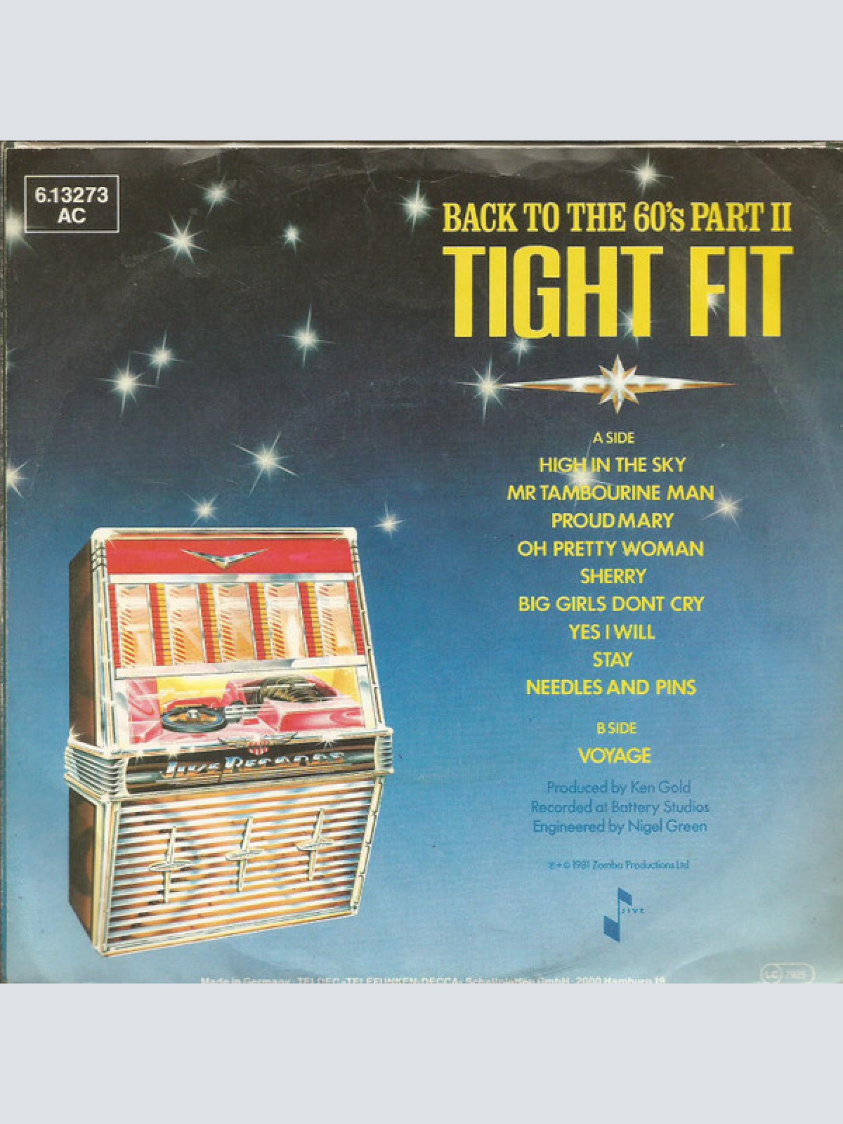 Vinyl / Tight Fit - Back To The 60's Part II