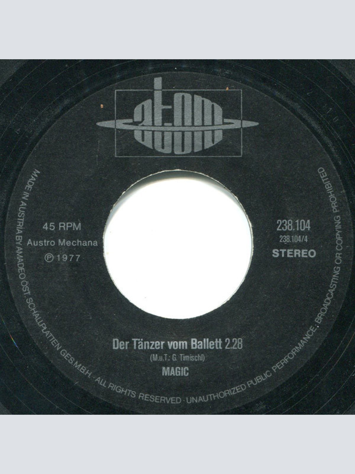 Vinyl / Magic (14) - Kokain