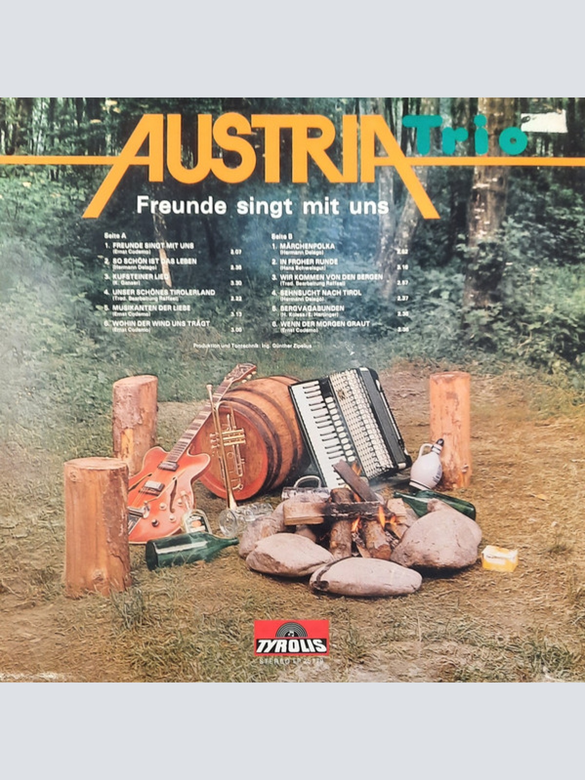Vinyl / Austria Trio - Freunde Singt Mit Uns