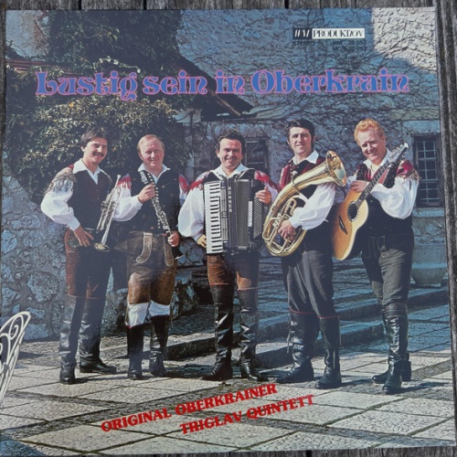 Vinyl / Original Oberkrainer Triglav Quintett - Lustig sein in Oberkrain