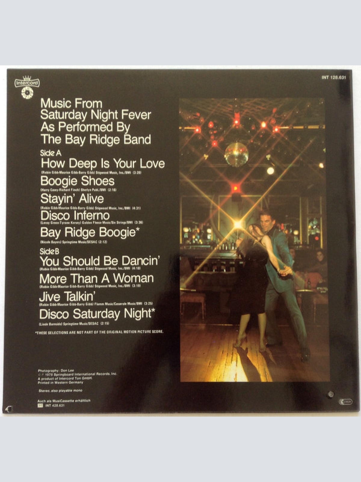 Vinyl / The Bay Ridge Band* - Music From Saturday Night Fever As Performed By The Bay Ridge Band